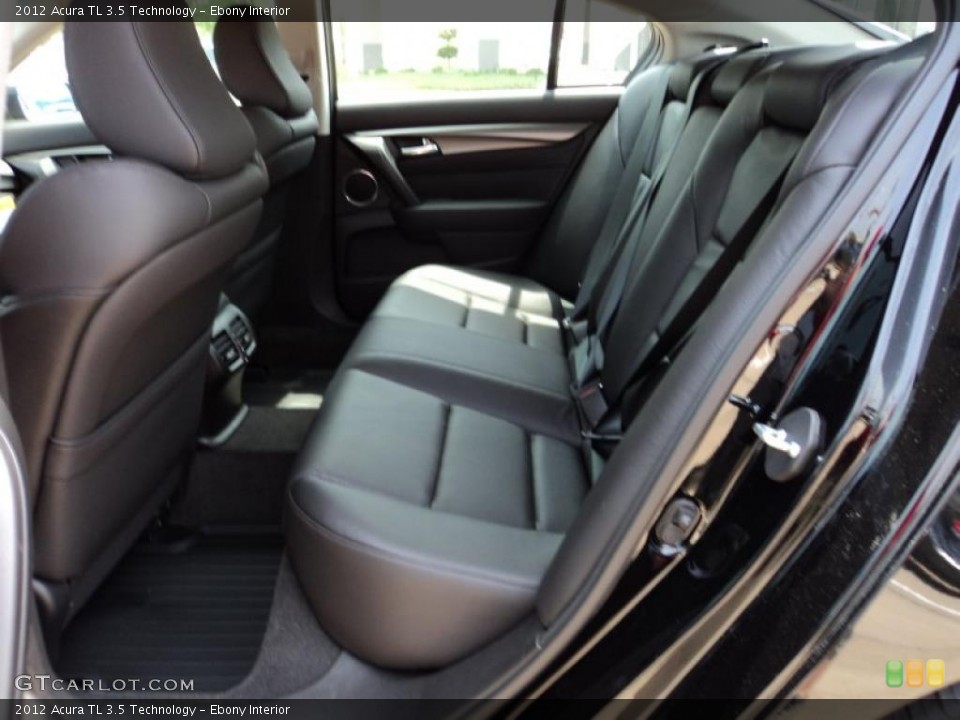 Ebony Interior Photo for the 2012 Acura TL 3.5 Technology #49181507