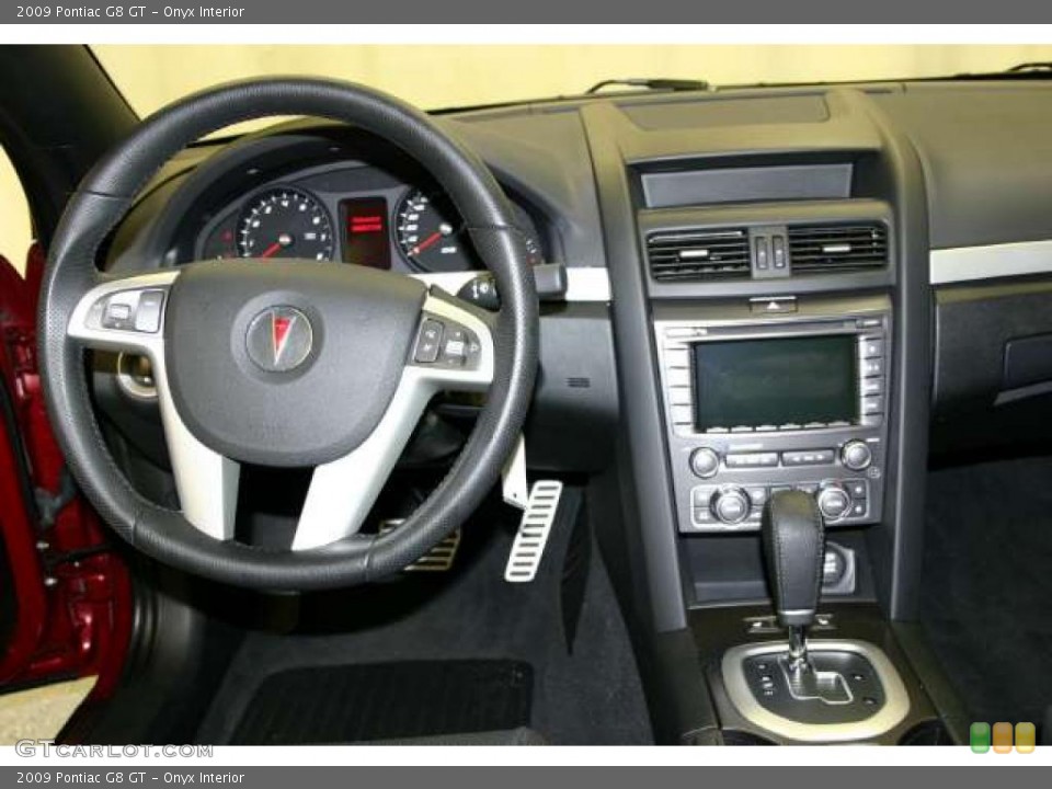 Onyx Interior Steering Wheel for the 2009 Pontiac G8 GT #49182518