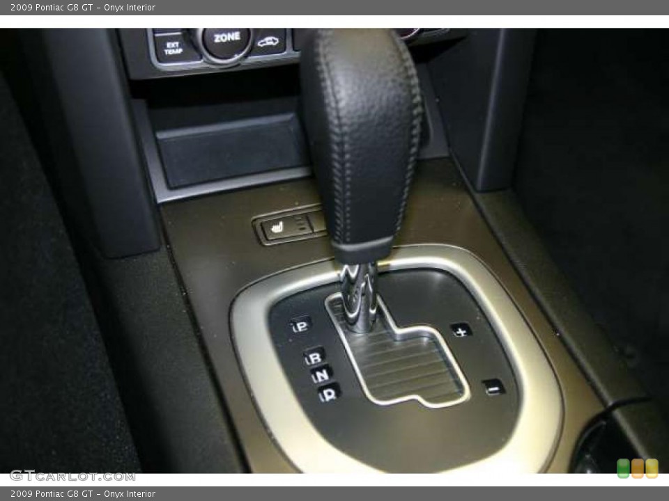 Onyx Interior Transmission for the 2009 Pontiac G8 GT #49182578
