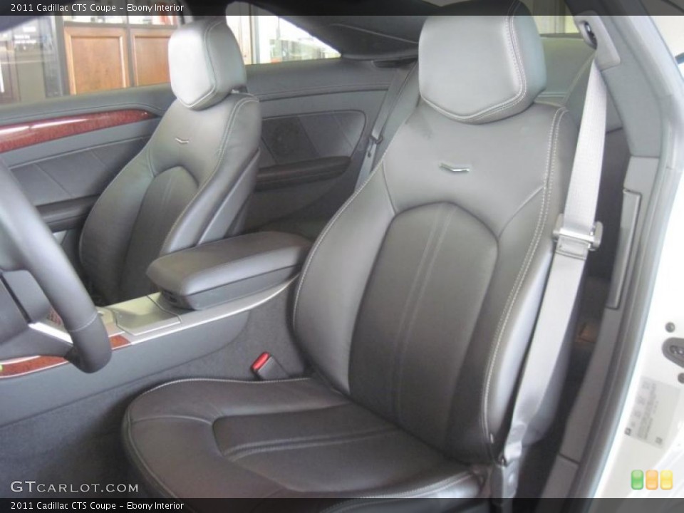 Ebony Interior Photo for the 2011 Cadillac CTS Coupe #49183085