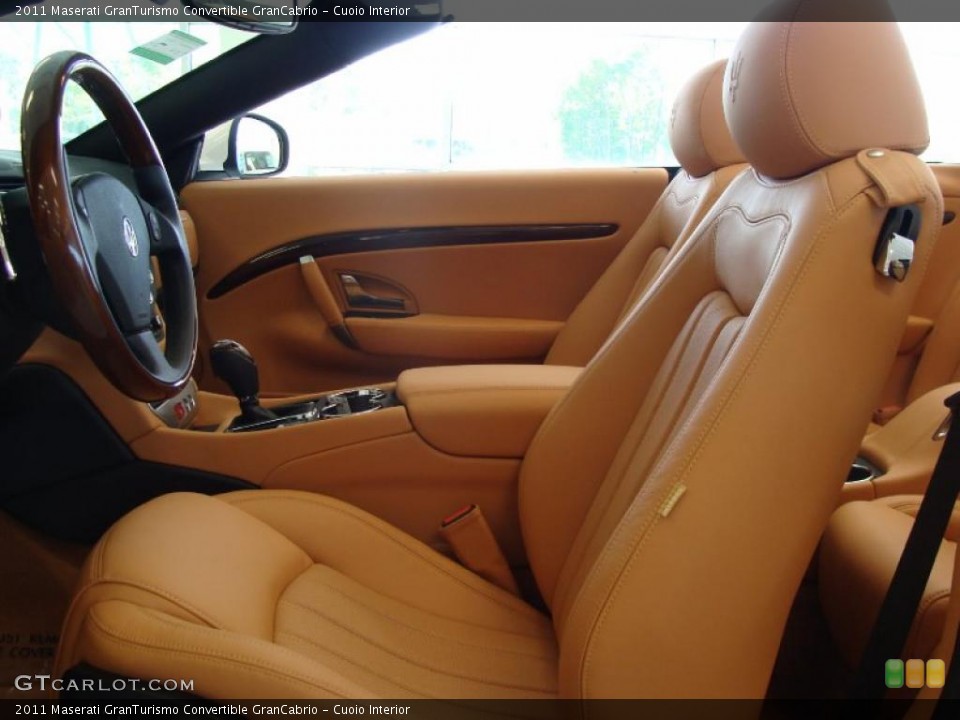 Cuoio Interior Photo for the 2011 Maserati GranTurismo Convertible GranCabrio #49183436
