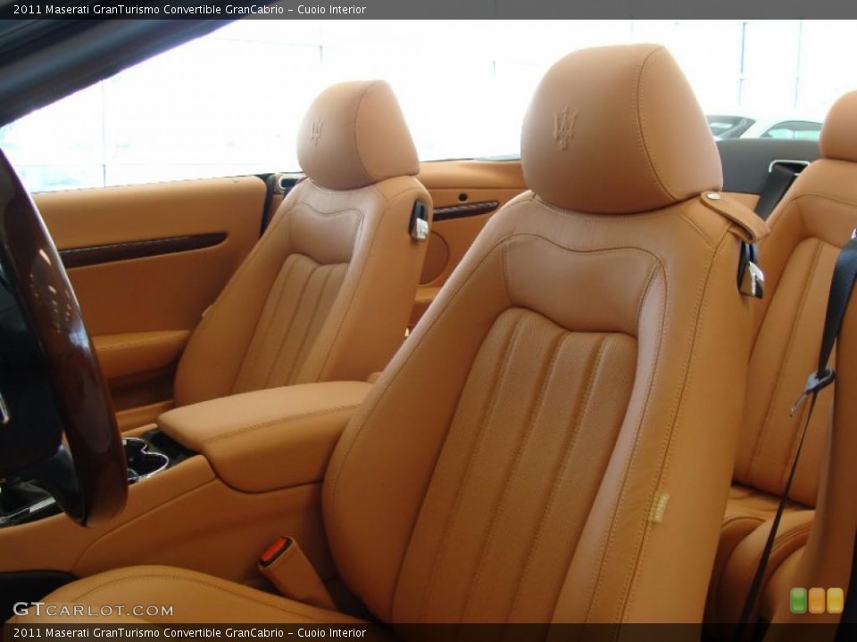 Cuoio Interior Photo for the 2011 Maserati GranTurismo Convertible GranCabrio #49183478