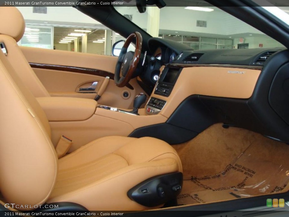 Cuoio Interior Photo for the 2011 Maserati GranTurismo Convertible GranCabrio #49183520