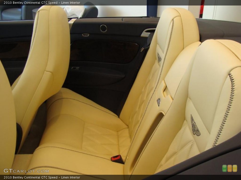 Linen Interior Photo for the 2010 Bentley Continental GTC Speed #49183895