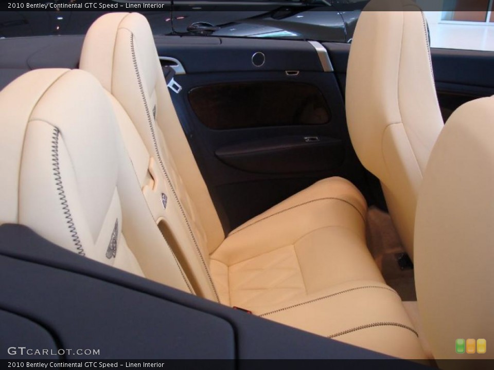 Linen Interior Photo for the 2010 Bentley Continental GTC Speed #49183952