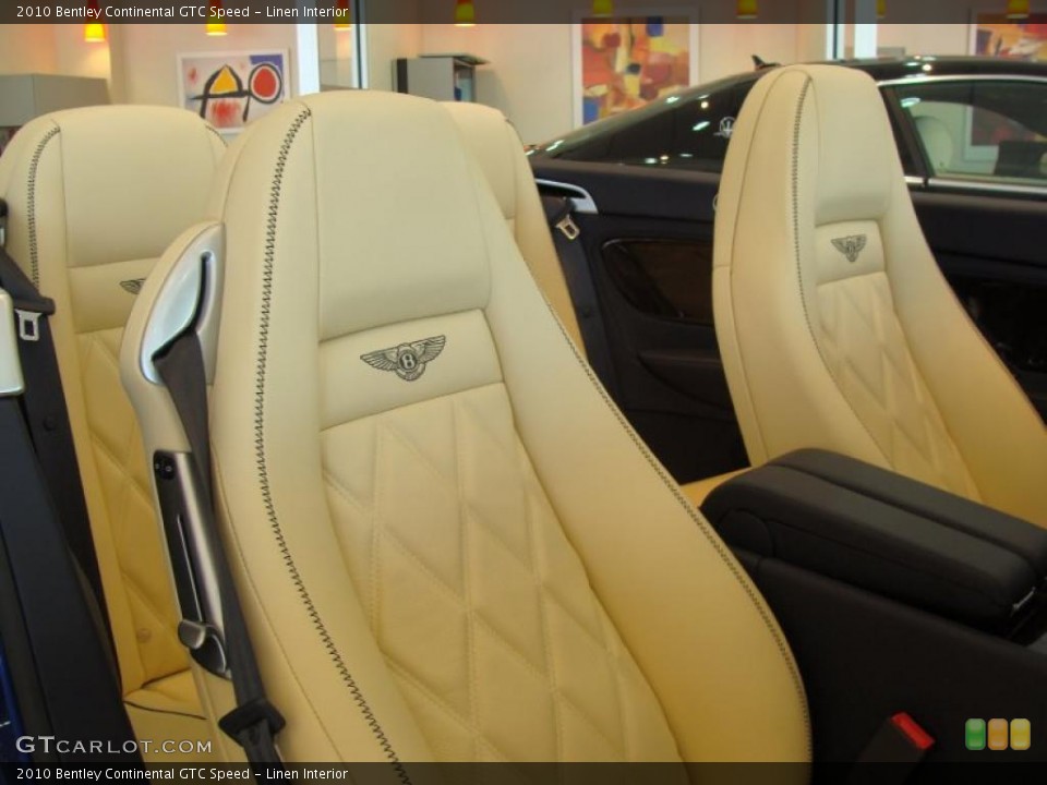 Linen Interior Photo for the 2010 Bentley Continental GTC Speed #49183997