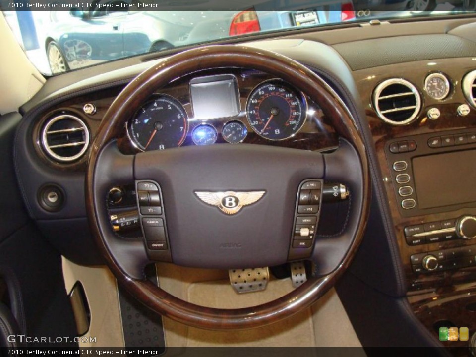 Linen Interior Steering Wheel for the 2010 Bentley Continental GTC Speed #49184012