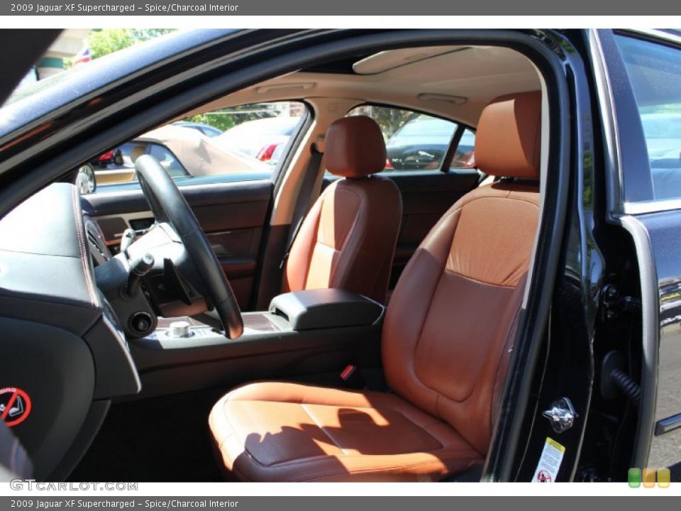 Spice/Charcoal Interior Photo for the 2009 Jaguar XF Supercharged #49184588