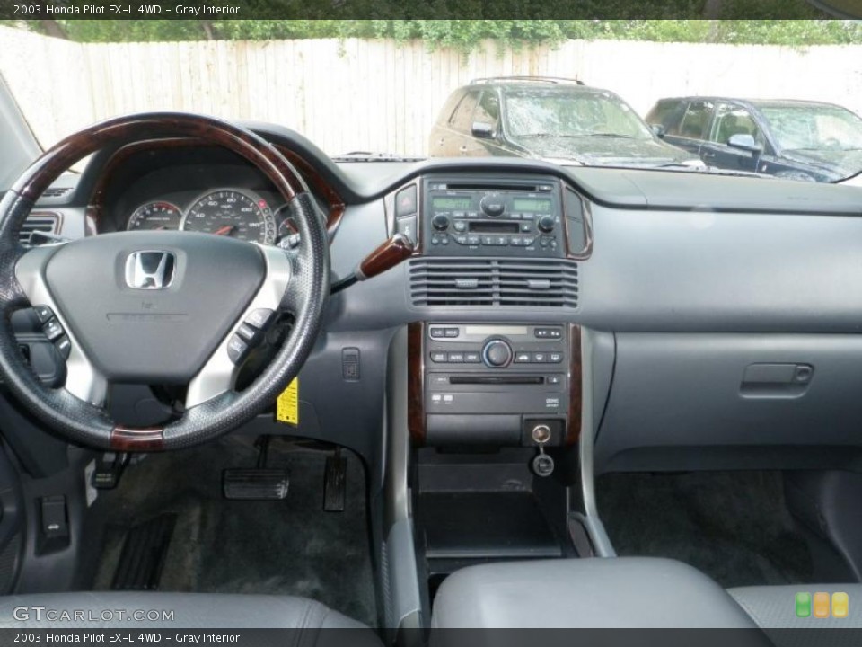 Gray Interior Dashboard for the 2003 Honda Pilot EX-L 4WD #49185176