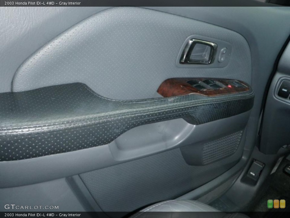 Gray Interior Door Panel for the 2003 Honda Pilot EX-L 4WD #49185197