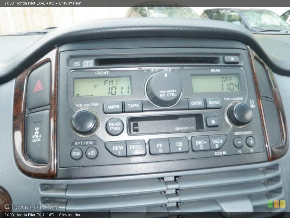 Gray Interior Controls for the 2003 Honda Pilot EX-L 4WD #49185218