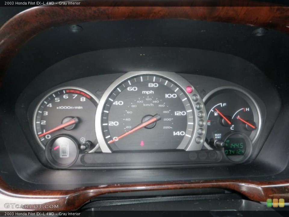Gray Interior Gauges for the 2003 Honda Pilot EX-L 4WD #49185371