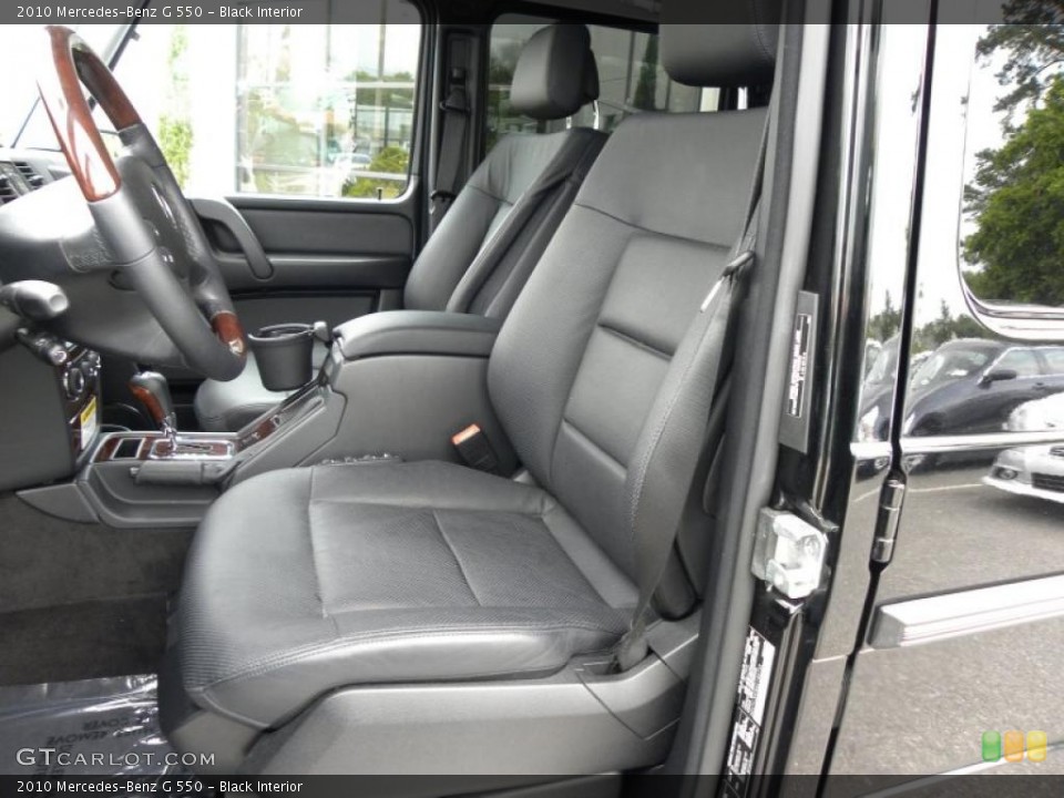 Black Interior Photo for the 2010 Mercedes-Benz G 550 #49185641