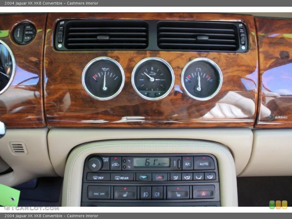Cashmere Interior Controls for the 2004 Jaguar XK XK8 Convertible #49185734