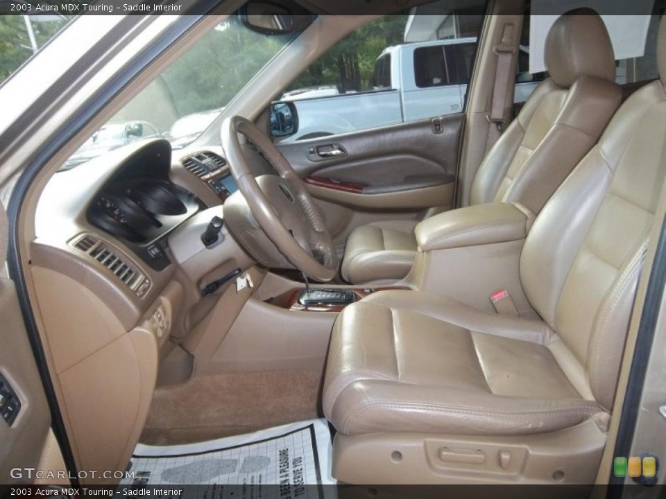 Saddle Interior Photo for the 2003 Acura MDX Touring #49190906