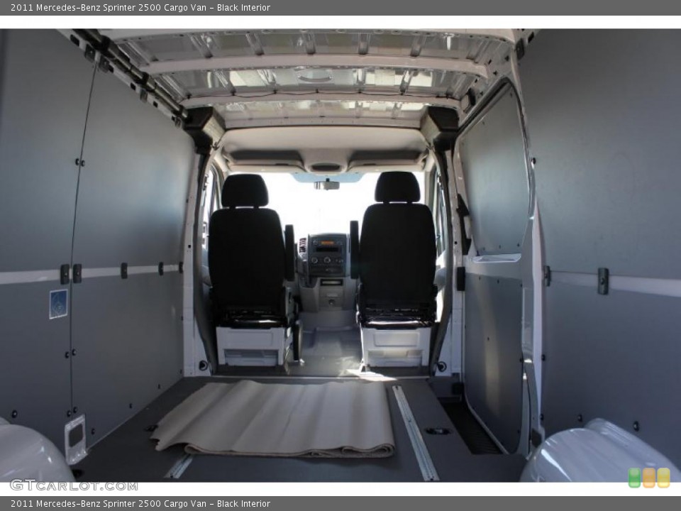Black Interior Trunk for the 2011 Mercedes-Benz Sprinter 2500 Cargo Van #49194381