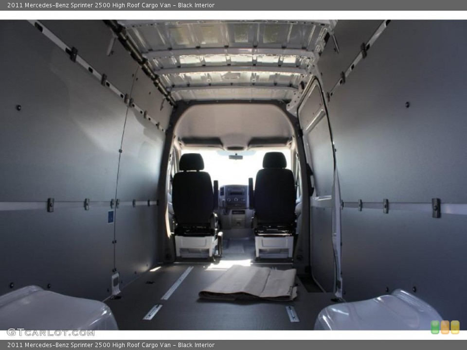 Black Interior Photo for the 2011 Mercedes-Benz Sprinter 2500 High Roof Cargo Van #49194423