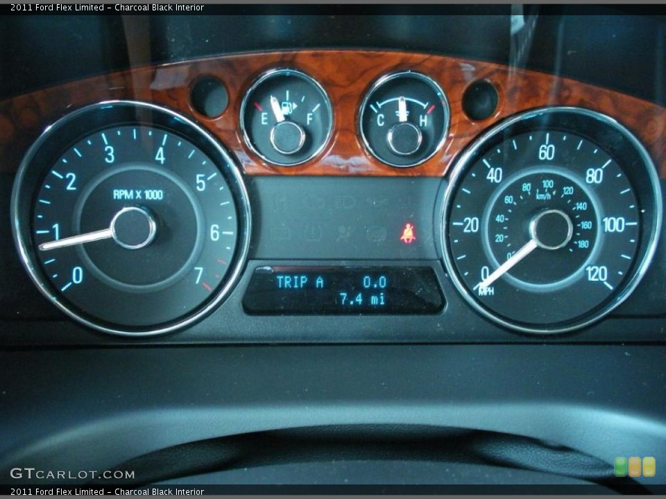 Charcoal Black Interior Gauges for the 2011 Ford Flex Limited #49196957