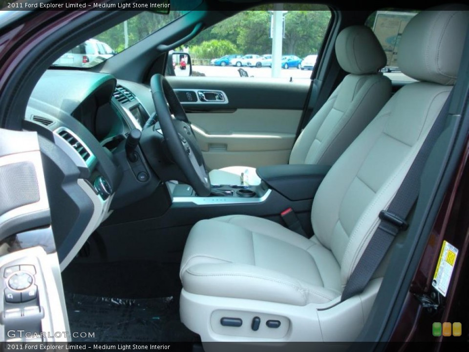 Medium Light Stone Interior Photo for the 2011 Ford Explorer Limited #49197269