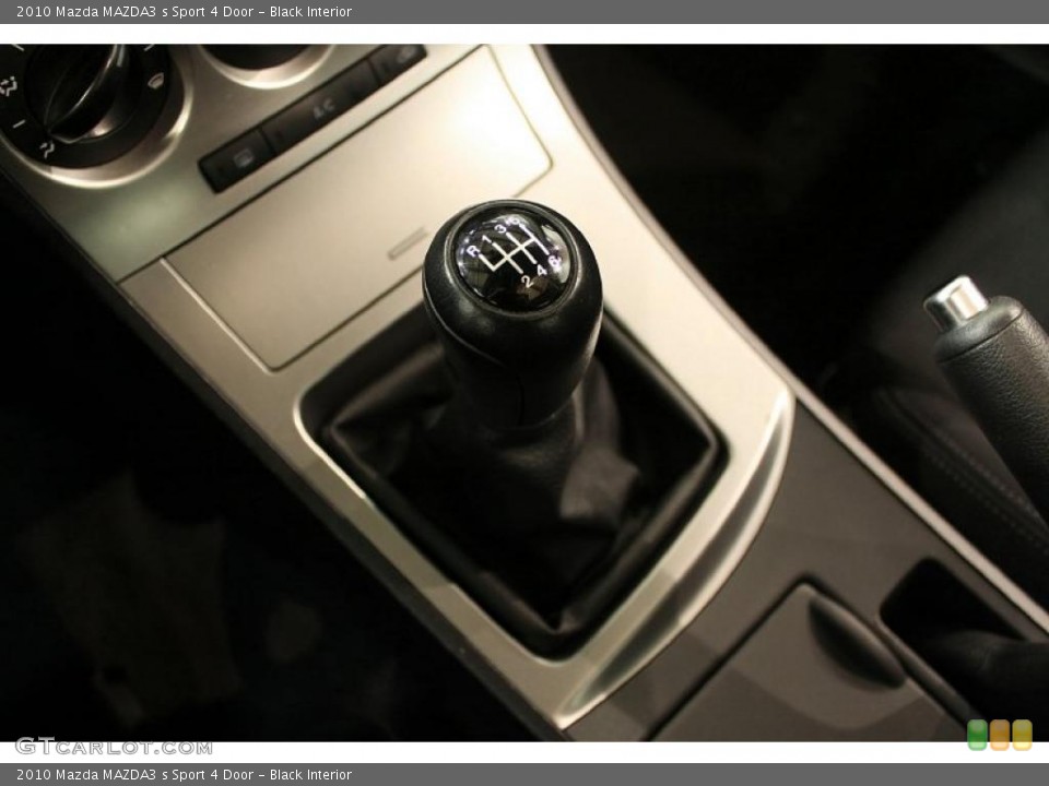 Black Interior Transmission for the 2010 Mazda MAZDA3 s Sport 4 Door #49197761