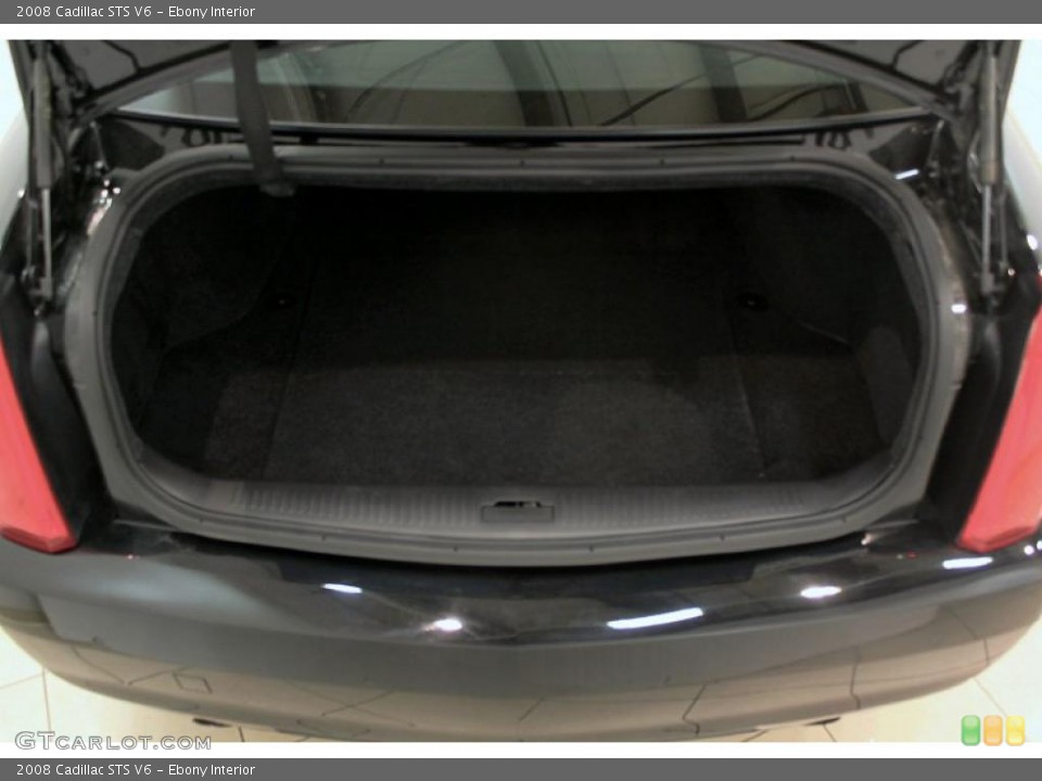 Ebony Interior Trunk for the 2008 Cadillac STS V6 #49198250