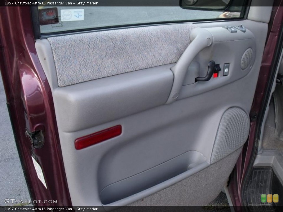Gray Interior Door Panel for the 1997 Chevrolet Astro LS Passenger Van #49198550