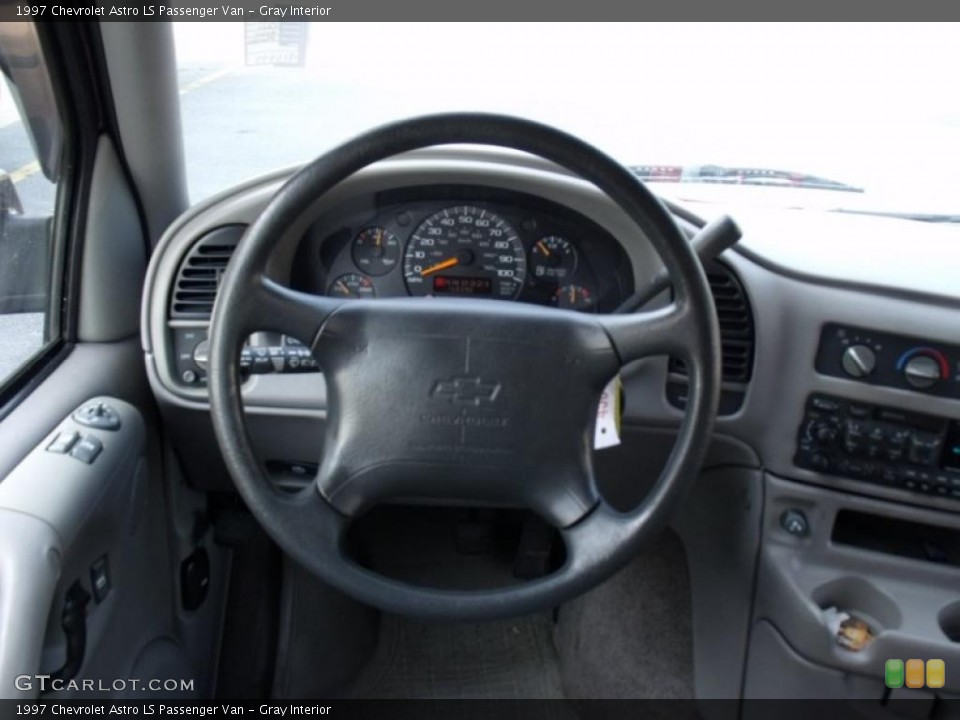 Gray Interior Steering Wheel for the 1997 Chevrolet Astro LS Passenger Van #49198613