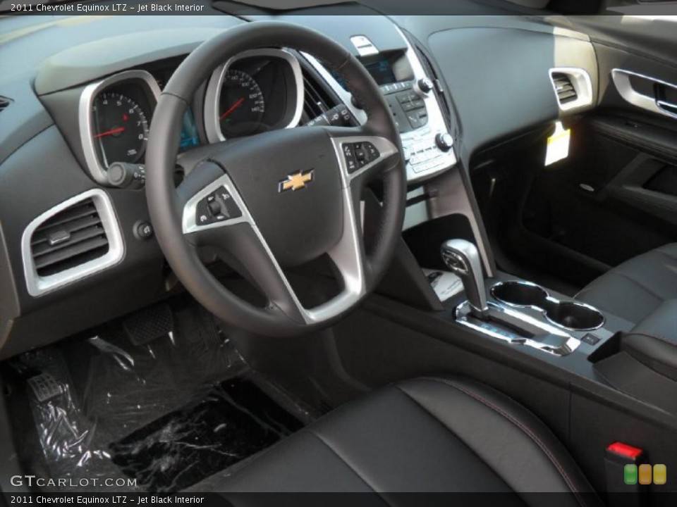 Jet Black Interior Prime Interior for the 2011 Chevrolet Equinox LTZ #49200308