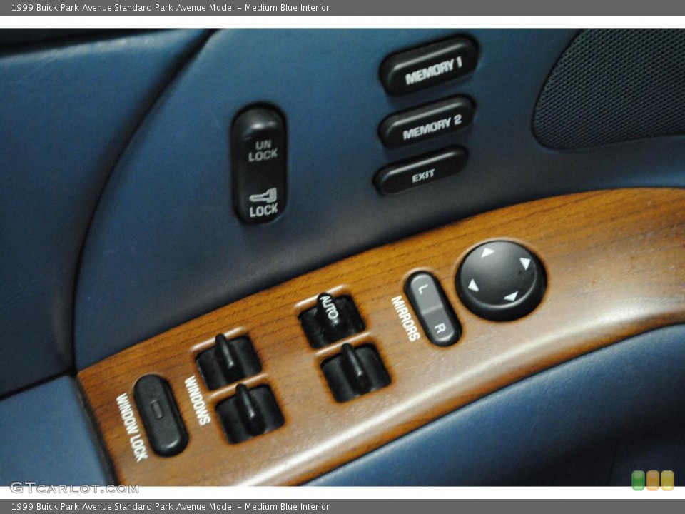 Medium Blue Interior Controls for the 1999 Buick Park Avenue  #49200515