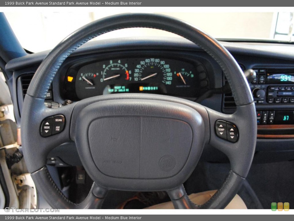 Medium Blue Interior Steering Wheel for the 1999 Buick Park Avenue  #49200551