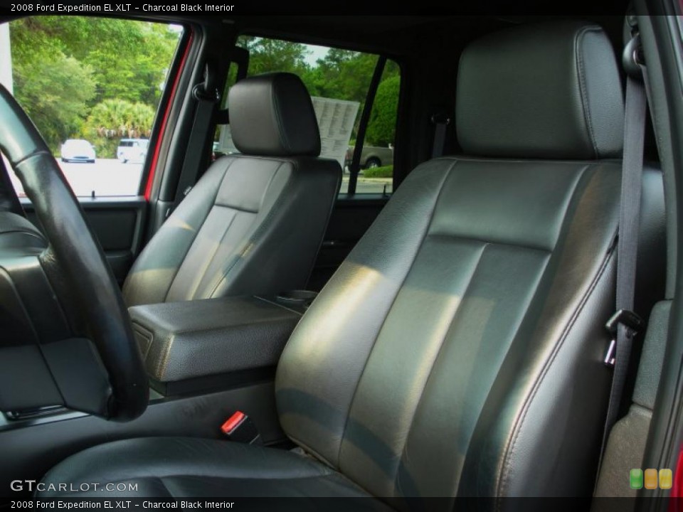 Charcoal Black Interior Photo for the 2008 Ford Expedition EL XLT #49200602