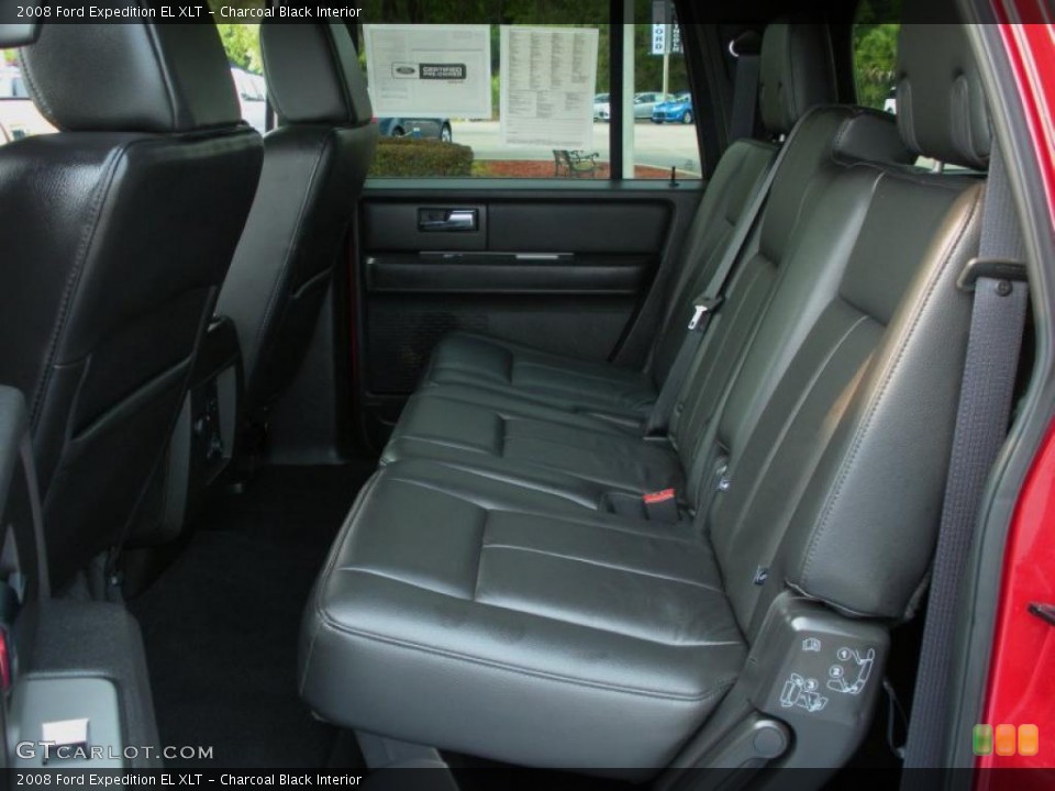 Charcoal Black Interior Photo for the 2008 Ford Expedition EL XLT #49200608