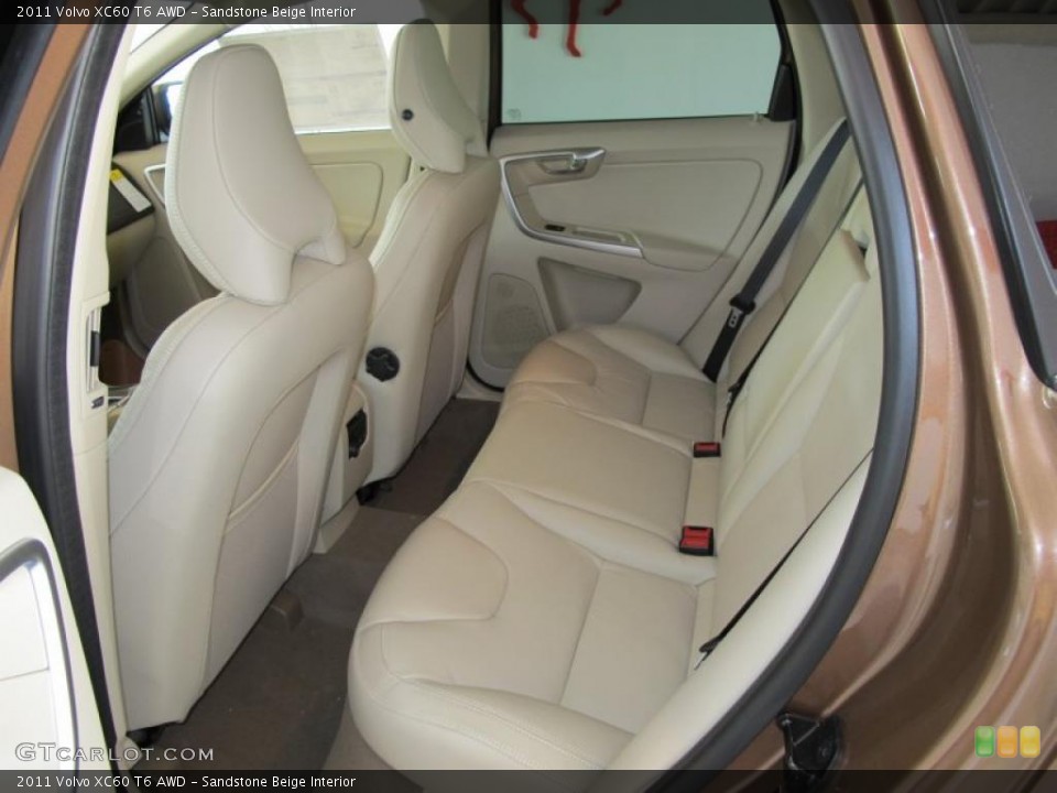 Sandstone Beige Interior Photo for the 2011 Volvo XC60 T6 AWD #49204778