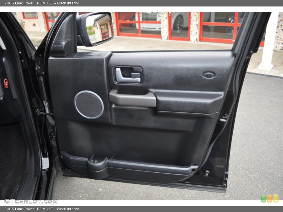 Black Interior Door Panel for the 2006 Land Rover LR3 V8 SE #49205408