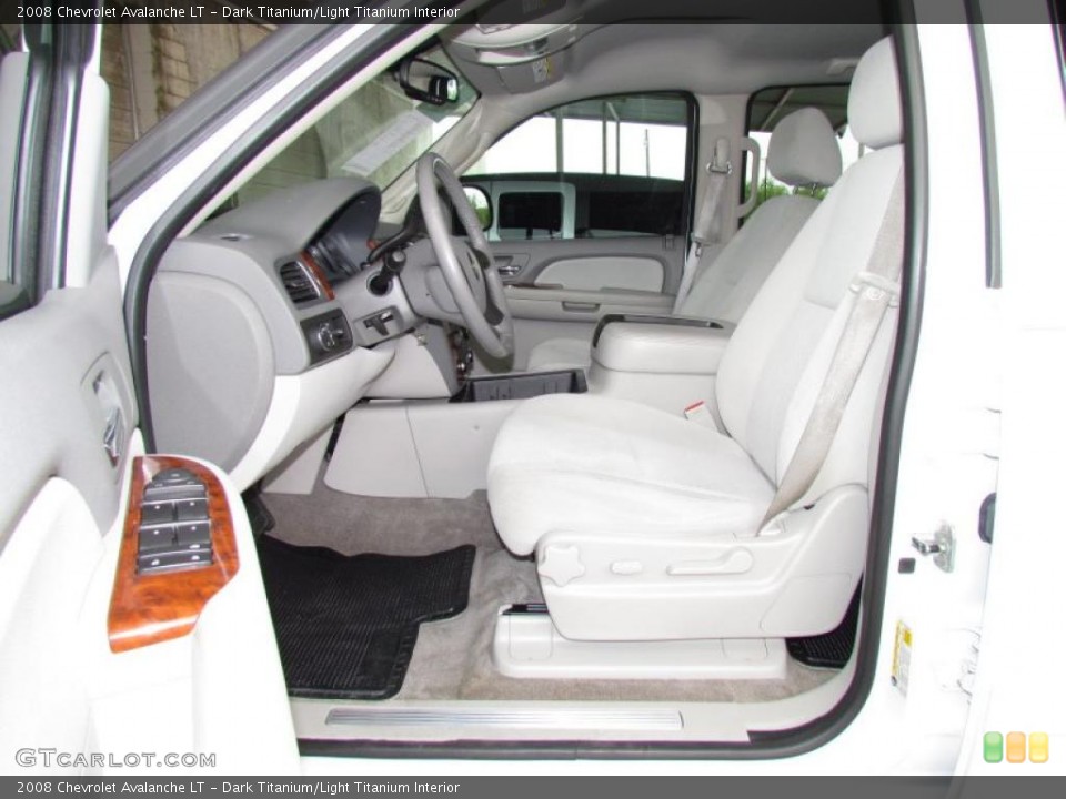Dark Titanium/Light Titanium Interior Photo for the 2008 Chevrolet Avalanche LT #49207052