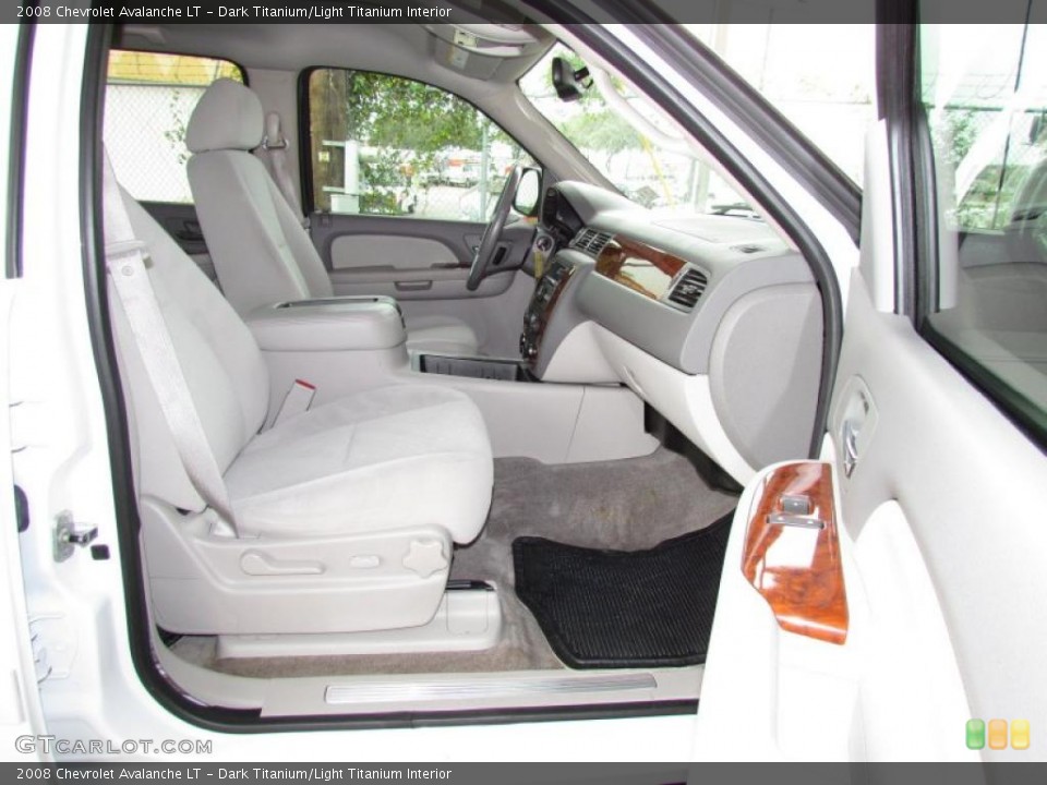 Dark Titanium/Light Titanium Interior Photo for the 2008 Chevrolet Avalanche LT #49207064