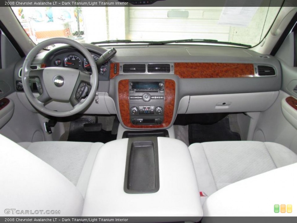 Dark Titanium/Light Titanium Interior Dashboard for the 2008 Chevrolet Avalanche LT #49207124