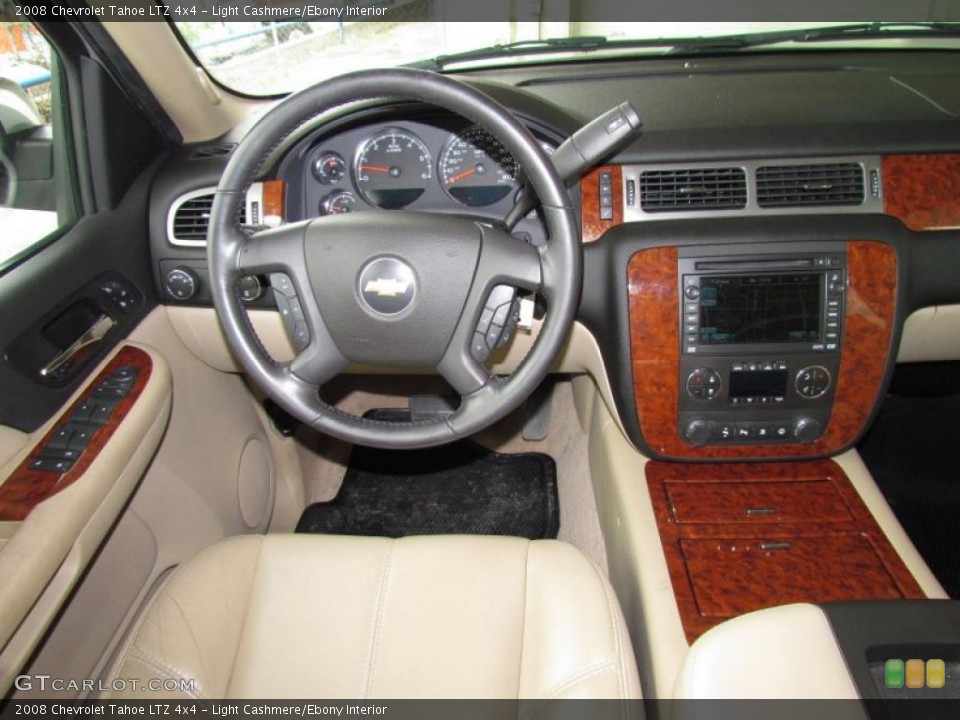 Light Cashmere/Ebony Interior Dashboard for the 2008 Chevrolet Tahoe LTZ 4x4 #49207754