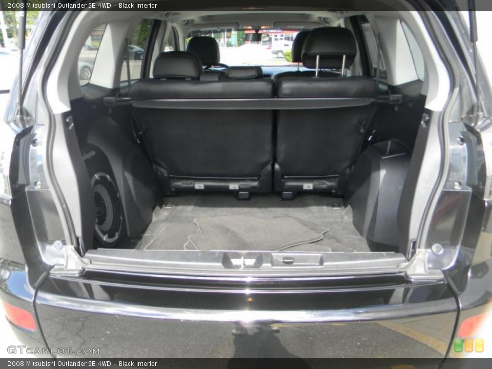 Black Interior Trunk for the 2008 Mitsubishi Outlander SE 4WD #49208246