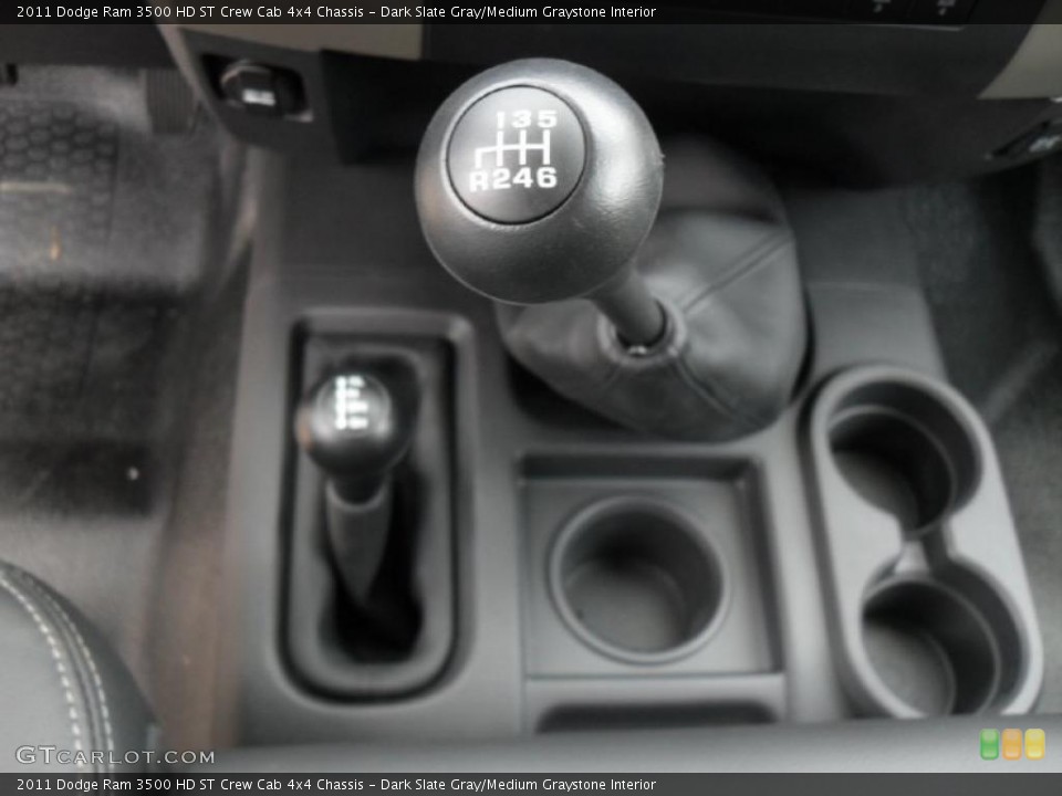 Dark Slate Gray/Medium Graystone Interior Transmission for the 2011 Dodge Ram 3500 HD ST Crew Cab 4x4 Chassis #49208459