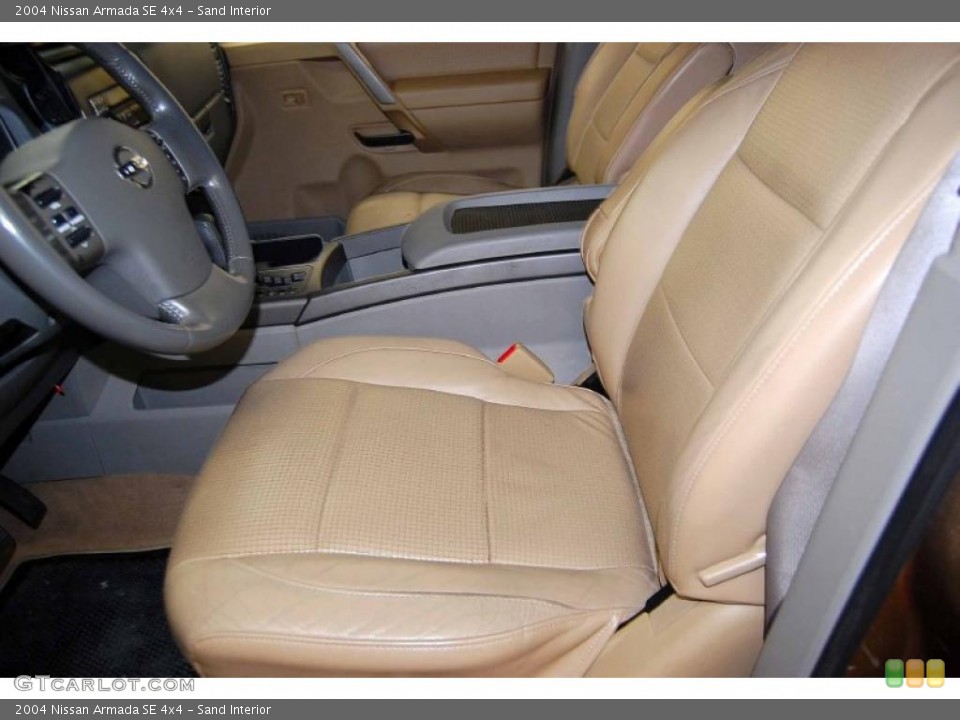 Sand 2004 Nissan Armada Interiors