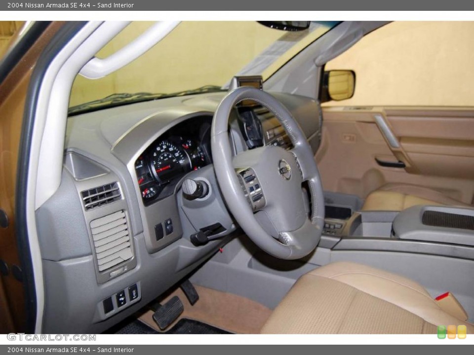 Sand Interior Dashboard for the 2004 Nissan Armada SE 4x4 #49211022