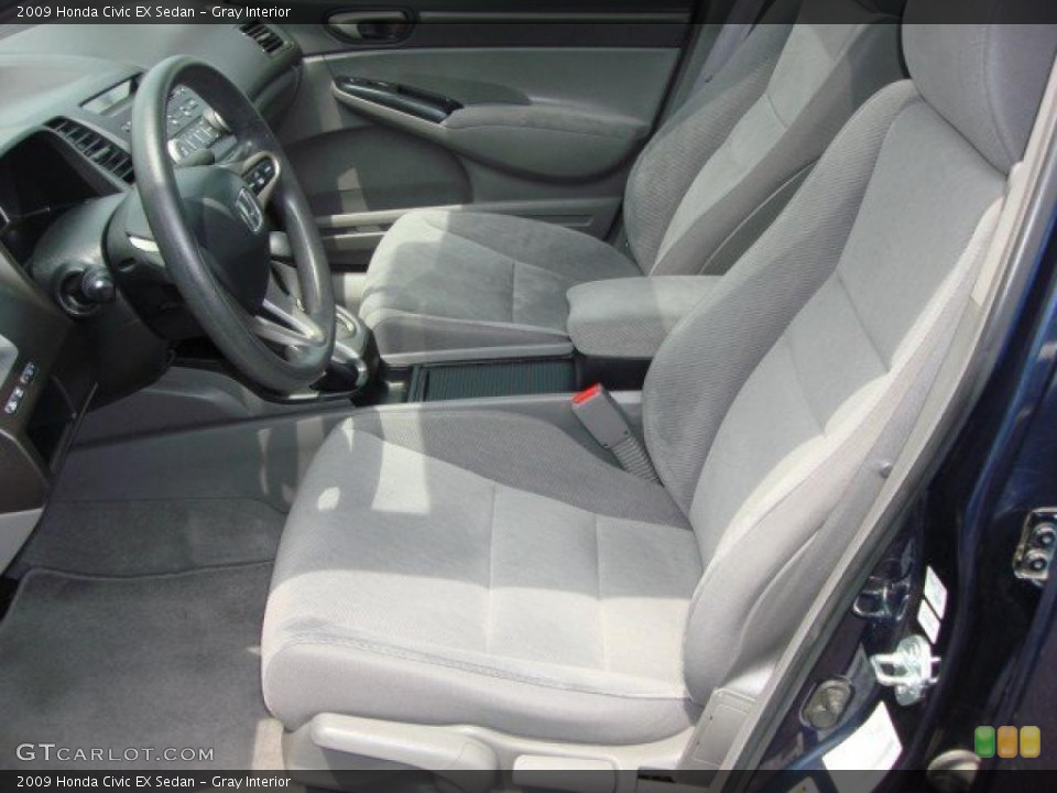 Gray Interior Photo for the 2009 Honda Civic EX Sedan #49212140