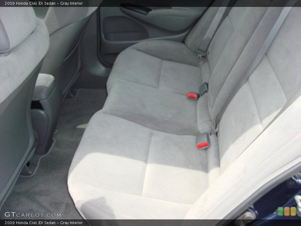Gray Interior Photo for the 2009 Honda Civic EX Sedan #49212155