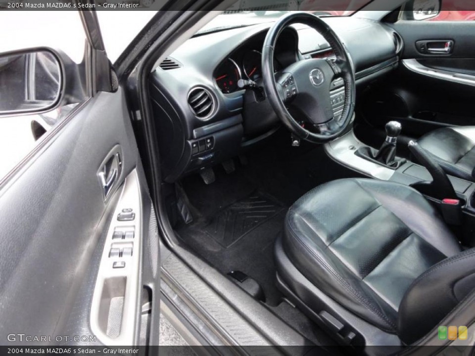 Gray Interior Photo for the 2004 Mazda MAZDA6 s Sedan #49212281
