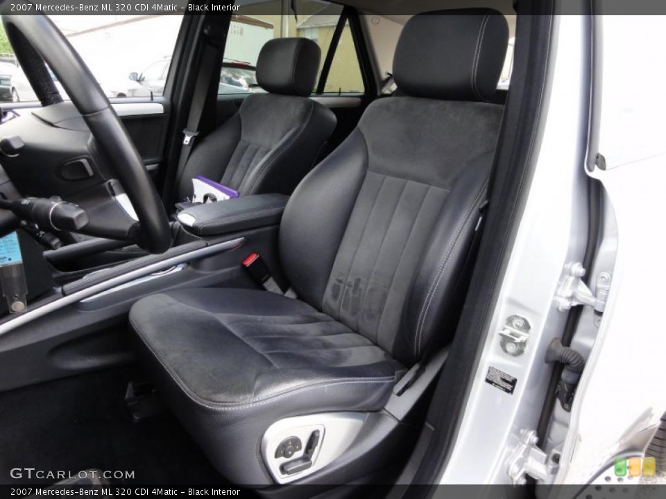 Black Interior Photo for the 2007 Mercedes-Benz ML 320 CDI 4Matic #49213976