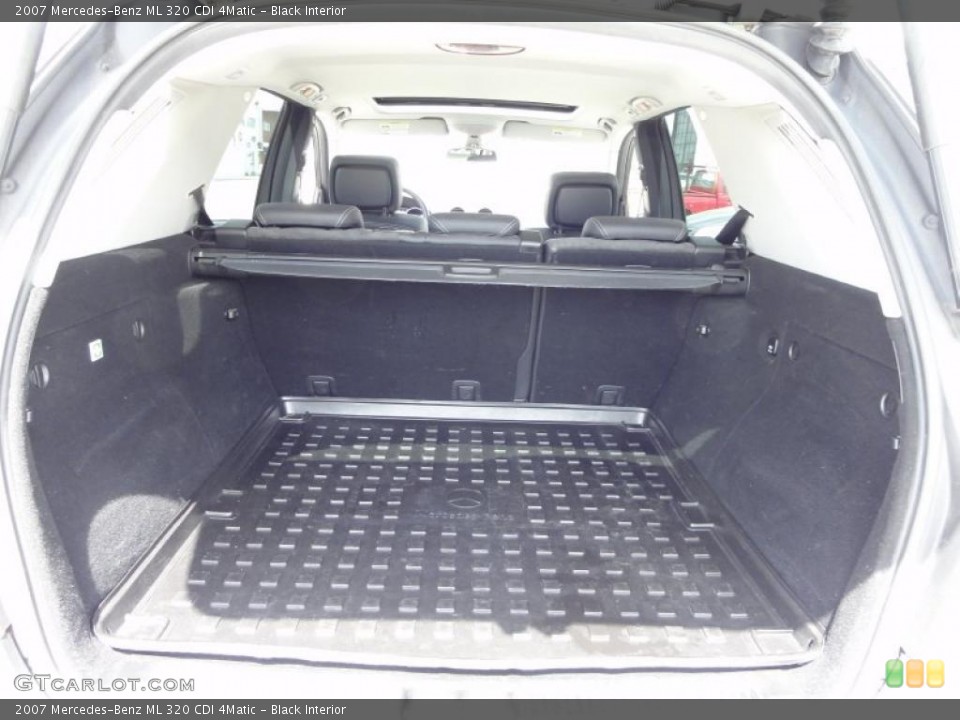 Black Interior Trunk for the 2007 Mercedes-Benz ML 320 CDI 4Matic #49214189