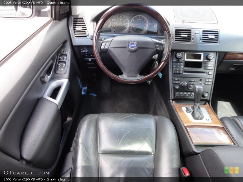 Graphite Interior Controls for the 2005 Volvo XC90 V8 AWD #49215047