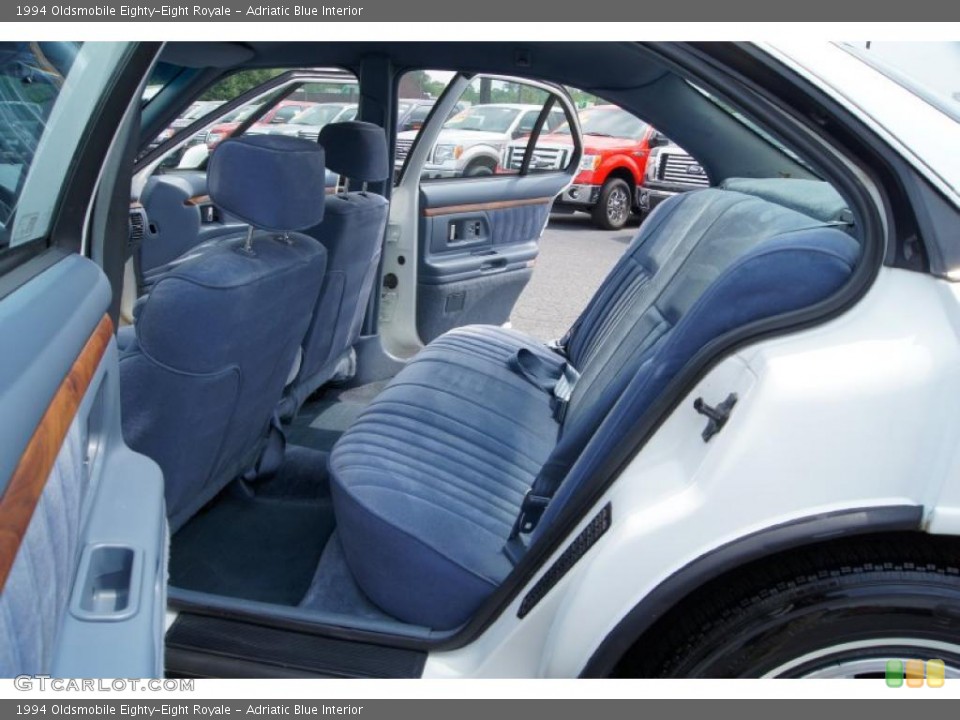 Adriatic Blue Interior Photo for the 1994 Oldsmobile Eighty-Eight Royale #49215074