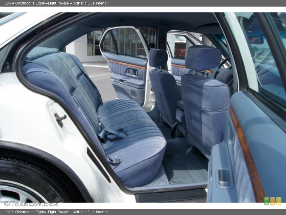Adriatic Blue Interior Photo for the 1994 Oldsmobile Eighty-Eight Royale #49215116